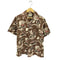 グラッドハンド GLADHAND BLACKBIRD S/S SHIRTS ブラックバード オープンカラー半袖シャツ メンズ M
