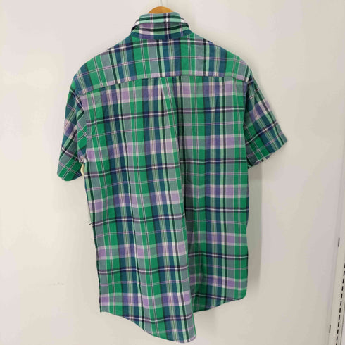 ブルックスブラザーズ BROOKS BROTHERS THE ORIGINAL POLO SHIRT ボタンダウン 半袖 チェックシャツ メンズ import:S