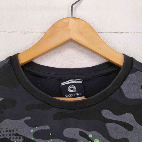 アカデミクス akademiks 迷彩柄Tシャツ メンズ M