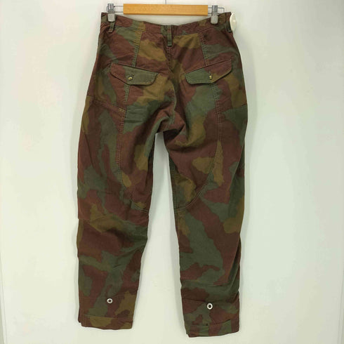 Japanese Label Y2K archive gimmick MAIDEN COMPANY AMITA Cargo Military Pants ギミック カモ 迷彩柄 ミリタリー パンツ ドーナツボタン UNIVERSAL ジップ メンズ 3