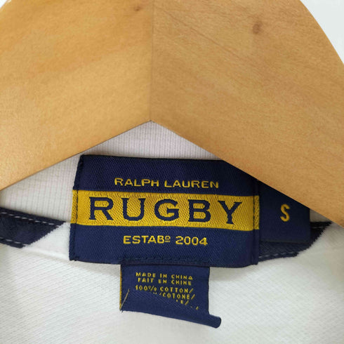 ラグビーラルフローレン Rugby Ralph Lauren オールドイングリッシュ ワッペン ポロシャツ メンズ import:S