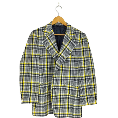 70S~ RATHER CLOTHES チェック柄テーラードジャケット メンズ