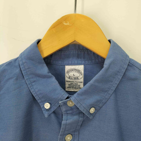 ブルックスブラザーズ BROOKS BROTHERS THE ORIGINAL POLO SHIRT ノンアイロン ボタンダウンシャツ メンズ import:L