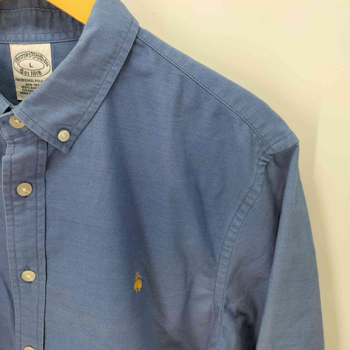ブルックスブラザーズ BROOKS BROTHERS THE ORIGINAL POLO SHIRT ノンアイロン ボタンダウンシャツ メンズ import:L
