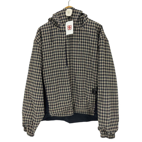Arte Antwerp リバーシブル チェック ジャケット メンズ import:L