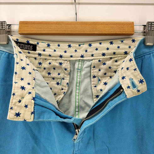 ボヘミアンズ BOHEMIANS 裏地星柄 花 蝶 フラワー プリント グラデーション ブーツカット フレア パンツ レディース JPN:2