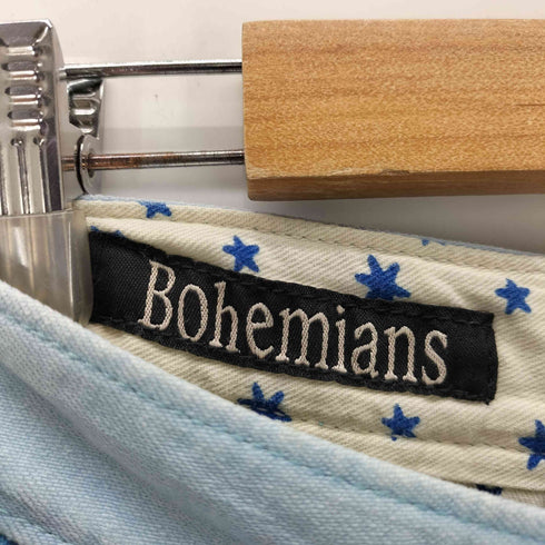 ボヘミアンズ BOHEMIANS 裏地星柄 花 蝶 フラワー プリント グラデーション ブーツカット フレア パンツ レディース JPN:2