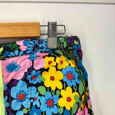 ボヘミアンズ BOHEMIANS 花柄 総柄 コットン リネン イージー ショート パンツ ショーツ メンズ JPN:M