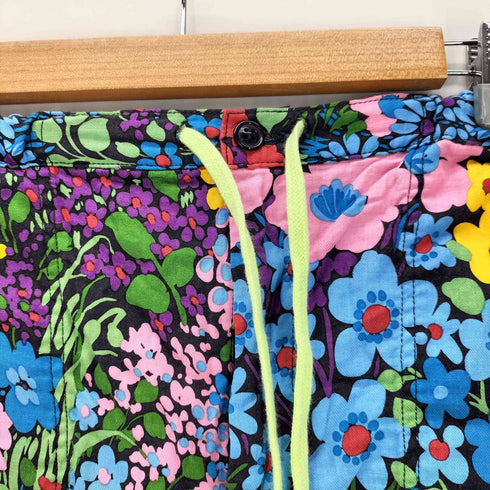 ボヘミアンズ BOHEMIANS 花柄 総柄 コットン リネン イージー ショート パンツ ショーツ メンズ JPN:M