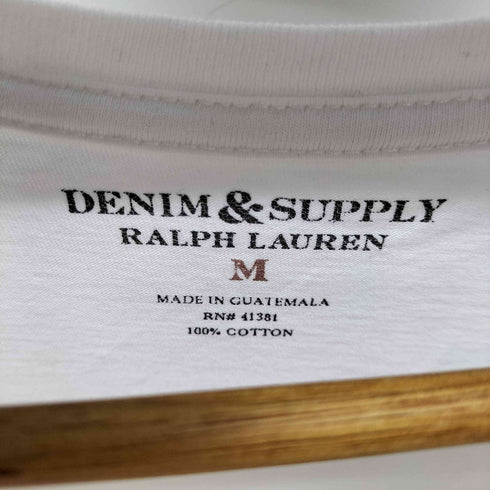 デニムアンドサプライ ラルフローレン DENIM & SUPPLY RALPH LAUREN 星条旗 I AM AMERICA プリントシャツ メンズ import:M