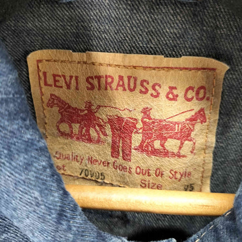 リーバイス Levis Y2K 70905 ウエスタンヨーク デニムトラックジャケット レディース 95