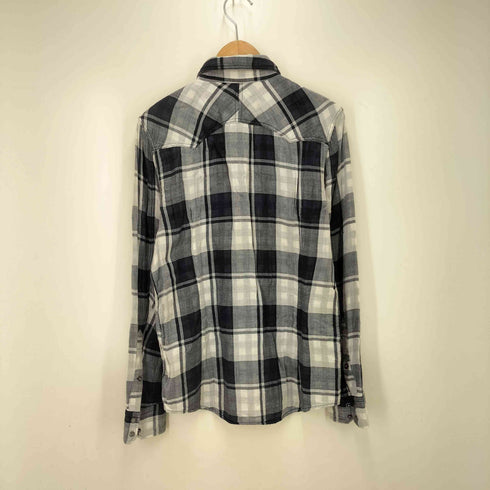 ディーゼル DIESEL チェック柄 ウエスタンシャツ メンズ JPN:S