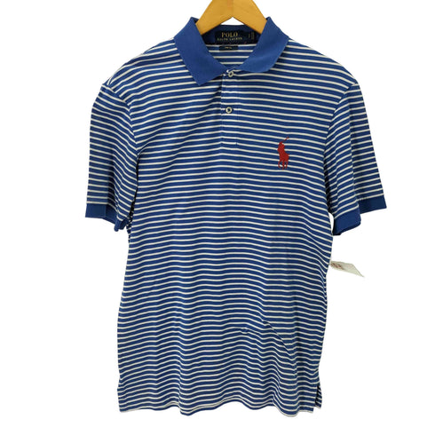 ポロラルフローレン POLO RALPH LAUREN PRO FIT ポニー刺繍 ボーダー ポロシャツ メンズ import:S
