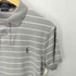 ポロラルフローレン POLO RALPH LAUREN CUSTOM SLIM FIT ポニー刺繍 ボーダー ポロシャツ メンズ import:M