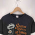 バズリクソンズ BUZZ RICKSONS USA製 プリント クルーネック半袖tシャツ メンズ JPN:M