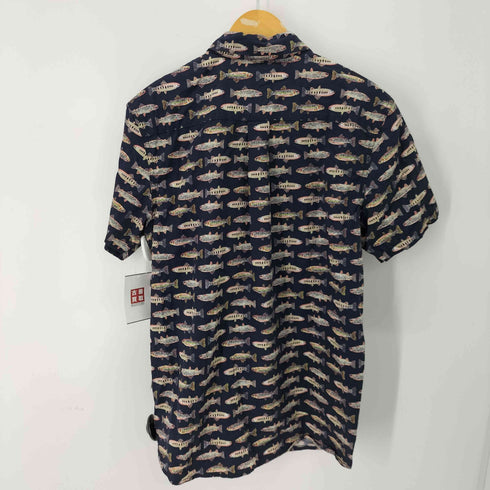 ザノースフェイス THE NORTH FACE BAYTRAIL PATTERN SHIRT 魚柄 メンズ import:M