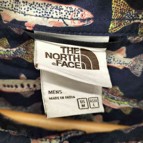 ザノースフェイス THE NORTH FACE BAYTRAIL PATTERN SHIRT 魚柄 メンズ import:M