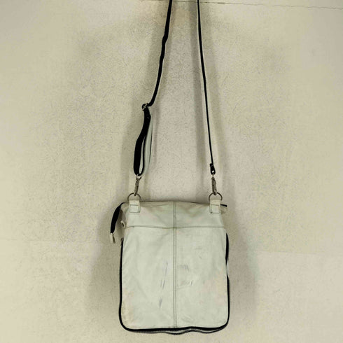 コムサデモードメン COMME CA DU MODE MEN Y2K ジップデザインレザーショルダーバッグ メンズ