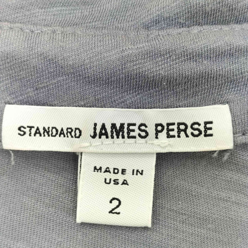 ジェームスパース JAMES PERSE スラブジャージー サイドパネルシャツ レディース US:0-2