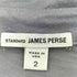 ジェームスパース JAMES PERSE スラブジャージー サイドパネルシャツ レディース US:0-2