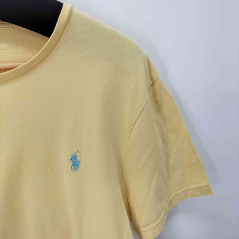 ポロラルフローレン POLO RALPH LAUREN CUSTOM SLIM FIT ポニー刺繍 クルーネック シャツ メンズ import:L