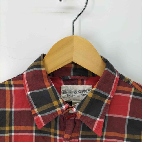 デニムアンドサプライ ラルフローレン DENIM & SUPPLY RALPH LAUREN コットン 100 チェックシャツ メンズ import:S