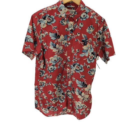 デニムアンドサプライ ラルフローレン DENIM & SUPPLY RALPH LAUREN 花柄 半袖 ボタンダウンシャツ メンズ import:S