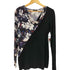 ポールスミスブラック Paul Smith BLACK 花柄 切替 ドレープ カットソー レディース JPN:M