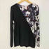 ポールスミスブラック Paul Smith BLACK 花柄 切替 ドレープ カットソー レディース JPN:M
