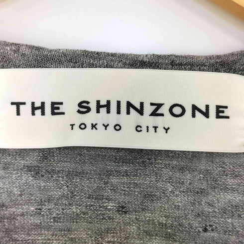 ザシンゾーン THE Shinzone リネン100 サイドスリット 長袖 Tシャツ レディース FREE