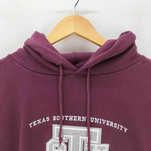 ジャンスポーツ JanSport TEXAS SOUTHERN UNIVERSITY STU カレッジ ロゴ 刺繍 プルオーバー パーカー 裏起毛 メンズ import:L
