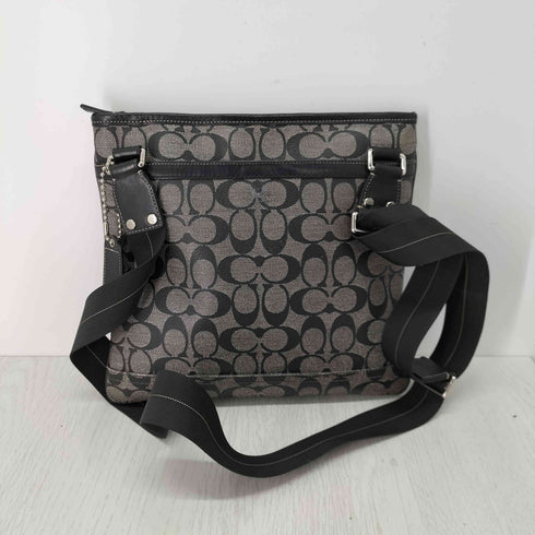 コーチ COACH シグネチャーPVC ヘリテージ ショルダーバッグ メンズ ONE SIZE