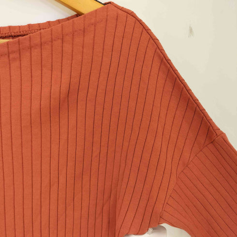 セオリー theory Wide Rib Jersey Boatneck Tpo レディース import:S