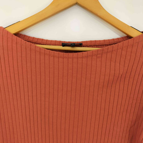 セオリー theory Wide Rib Jersey Boatneck Tpo レディース import:S