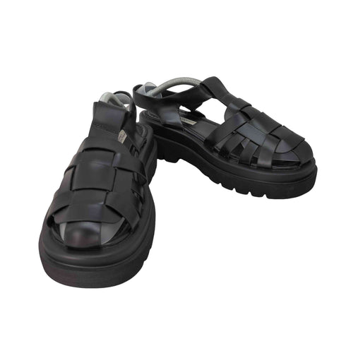 JIALIANNA FASHION JLNSHOES フェイクレザーグルカサンダル レディース JPN:24