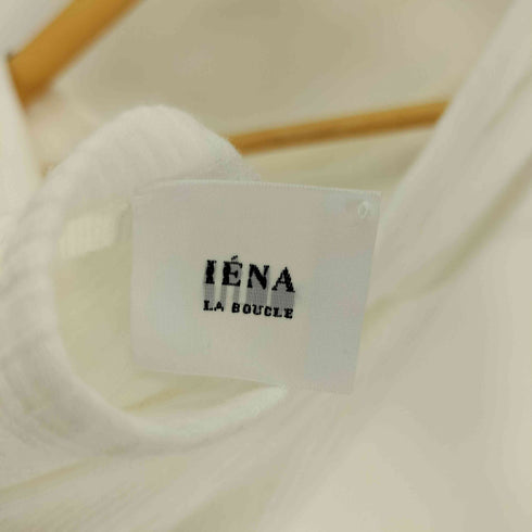 イエナラブークル IENA LA BOUCLE 23SS ランダムテレコ ノースリーブ プルオーバー タンクトップ レディース