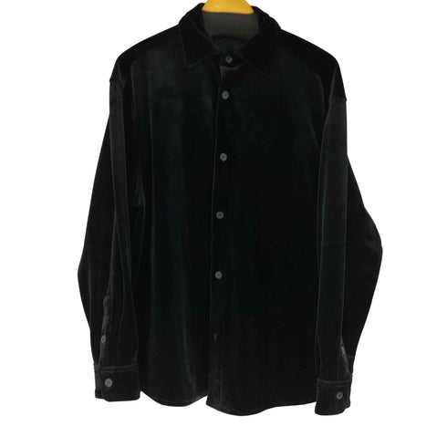 ザラ ZARA ベロア L/S シャツ メンズ import:S