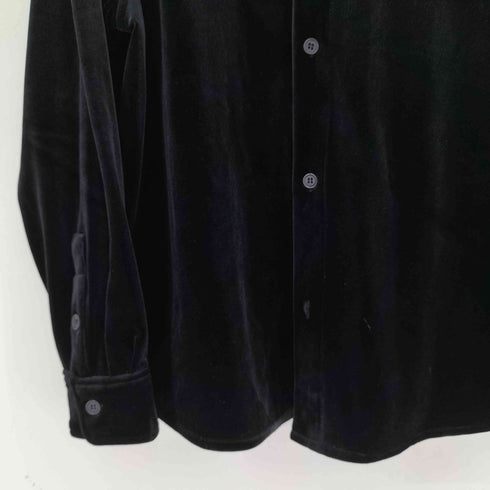 ザラ ZARA ベロア L/S シャツ メンズ import:S