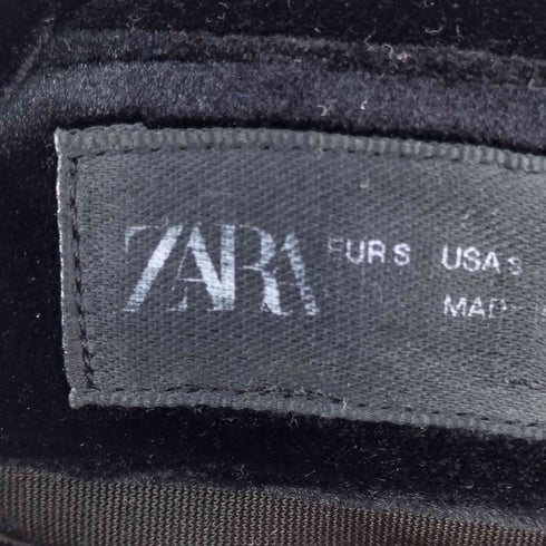 ザラ ZARA ベロア L/S シャツ メンズ import:S