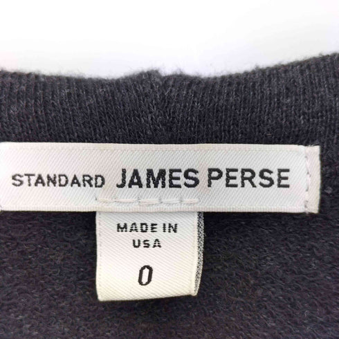 ジェームスパース JAMES PERSE 七分丈 ジップアップ パーカー レディース US:0-2