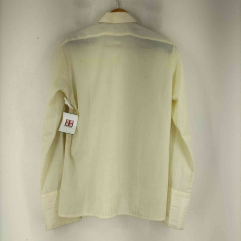 70S レーヨン混ストライプ L/S ドレスシャツ メンズ 38