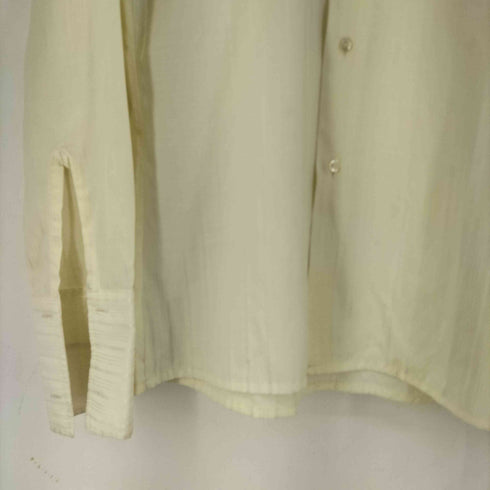 70S レーヨン混ストライプ L/S ドレスシャツ メンズ 38