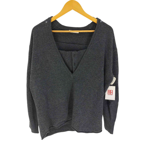 プラージュ plage de charme 22AW WO レイヤード ニット セーター レディース