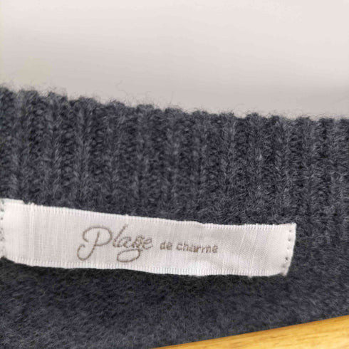 プラージュ plage de charme 22AW WO レイヤード ニット セーター レディース