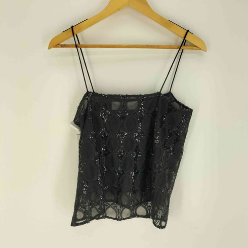サラマリカ Sara Mallika TULLE SEQUINS CAMI TOP チュール スパンコール キャミ ソール トップ レディース FREE
