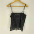 サラマリカ Sara Mallika TULLE SEQUINS CAMI TOP チュール スパンコール キャミ ソール トップ レディース FREE