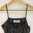 サラマリカ Sara Mallika TULLE SEQUINS CAMI TOP チュール スパンコール キャミ ソール トップ レディース FREE