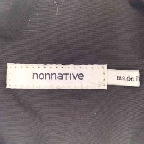 ノンネイティブ nonnative 日本製 フロントストラップデザイン バックパック メンズ