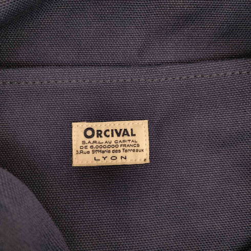 オーチバル ORCIVAL キャンバスショルダーバッグ メンズ