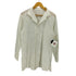 イッセイミヤケペルマネンテ ISSEY MIYAKE PERMANENTE 2000SS ARCHIVE エンブロイダリー 胡桃ボタン L/S オープンカラー シャツ メンズ JPN:M